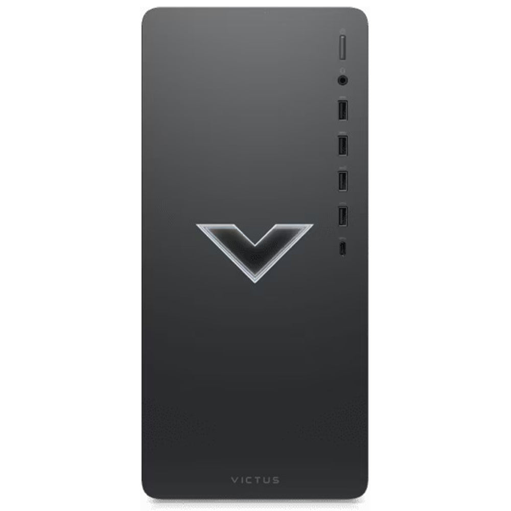 كمبيوتر ديسك توب اتش بي جيمنج Victus 15L TG02-2000i (انتل كور i7-14700F - رام 16 جيجابايت - هارد 512  جيجابايت M.2 NVMe - نفيديا جيف ورس 8 جيجابايت RTX 4060 GDDR6 - ويندوز 11 - كيبورد + ماوس) - رمادي
