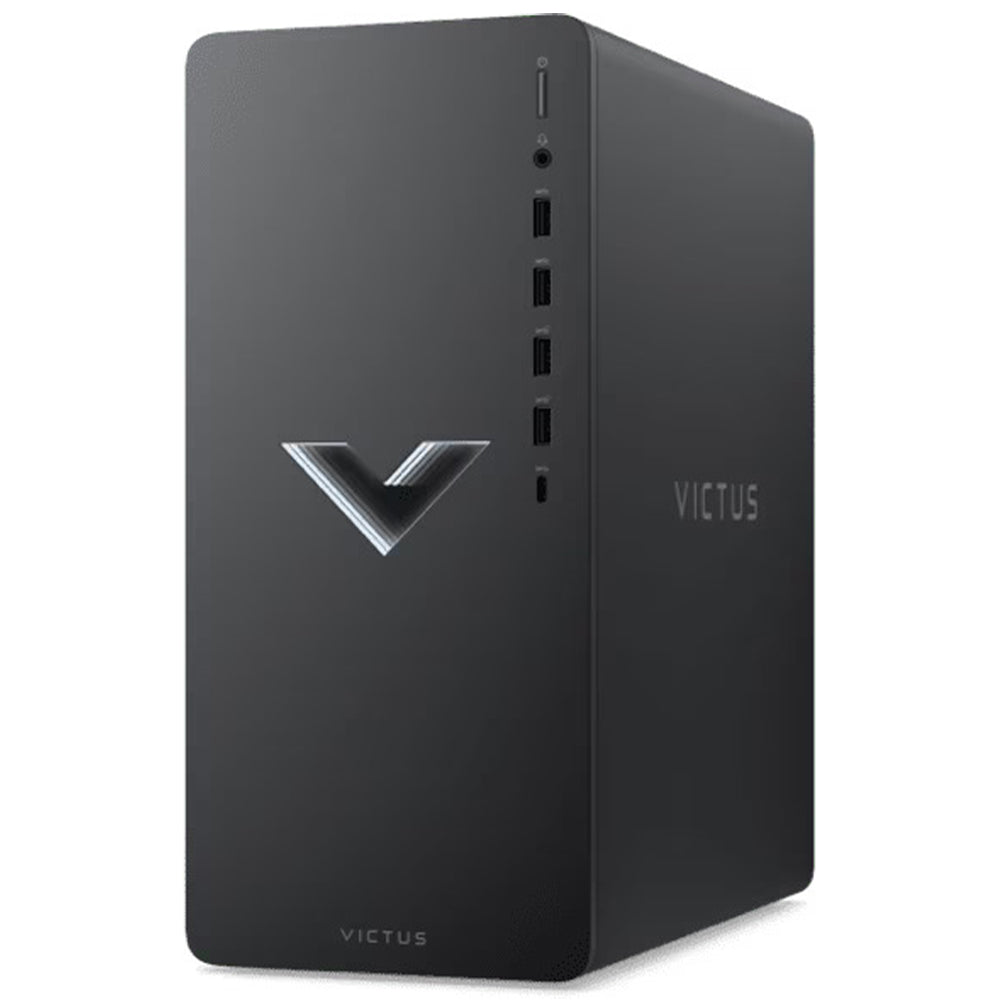 كمبيوتر ديسك توب اتش بي جيمنج Victus 15L TG02-2000i (انتل كور i7-14700F - رام 16 جيجابايت - هارد 512  جيجابايت M.2 NVMe - نفيديا جيف ورس 8 جيجابايت RTX 4060 GDDR6 - ويندوز 11 - كيبورد + ماوس) - رمادي
