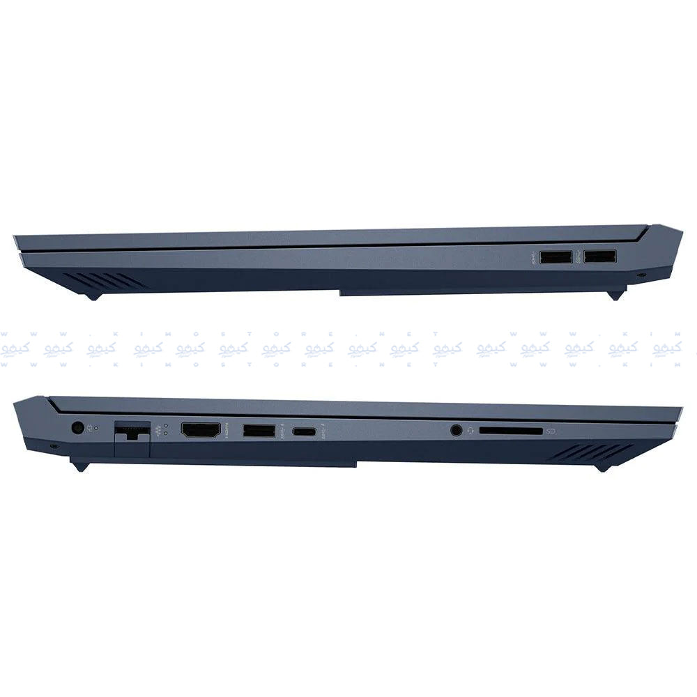 لاب توب اتش بى جيمنج Victus 16-E1011NE (اي ام دي رايزن 7-6800H - رام 16 جيجابايت - هارد 512 جيجابايت M.2 NVMe - نفيديا 4 جيجابايت RTX 3050 - شاشة 16.1 بوصة 144 هرتز FHD IPS) - ازرق