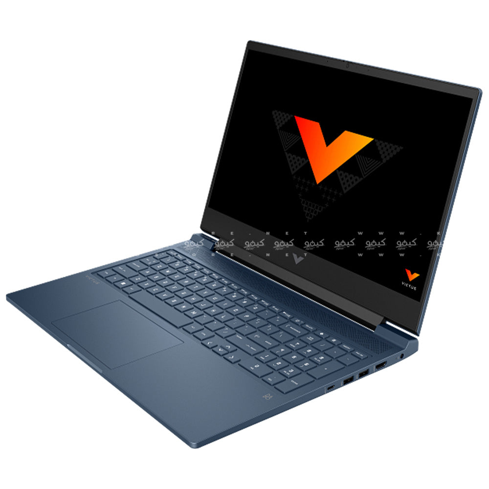 لاب توب اتش بى جيمنج Victus 16-R0043NE (إنتل كور i7-13700H - رام 16 جيجابايت - هارد 1 تيرابايت M.2 NVMe - نفيديا 8 جيجابايت RTX 4060 - شاشة 16.1 بوصة 144 هرتز FHD IPS) - أزرق