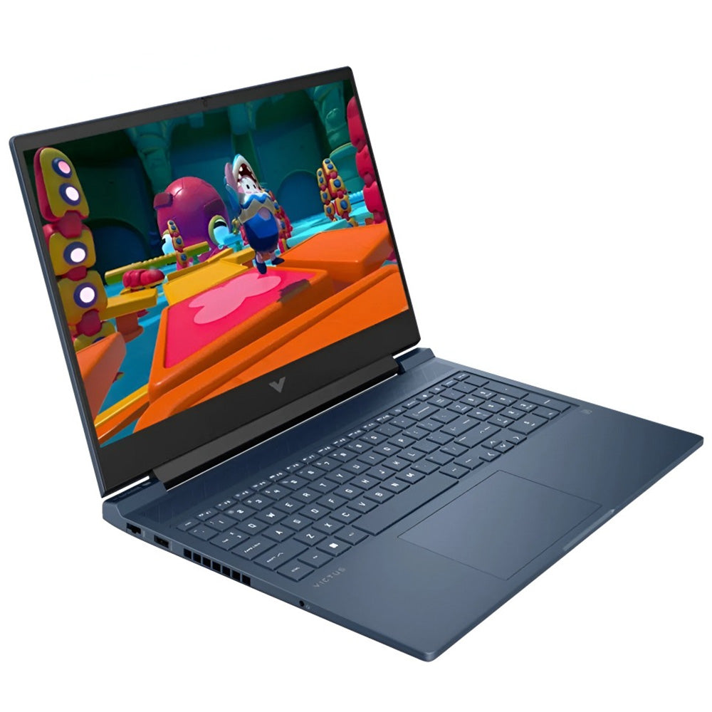 لاب توب اتش بى جيمنج Victus 16-R1029NIA (إنتل كور i5-14450HX - رام 16 جيجابايت - هارد 1 تيرابايت M.2 NVMe - نفيديا 6 جيجابايت RTX 3050 - شاشة 16.1 بوصة 144 هرتز FHD IPS) - أزرق