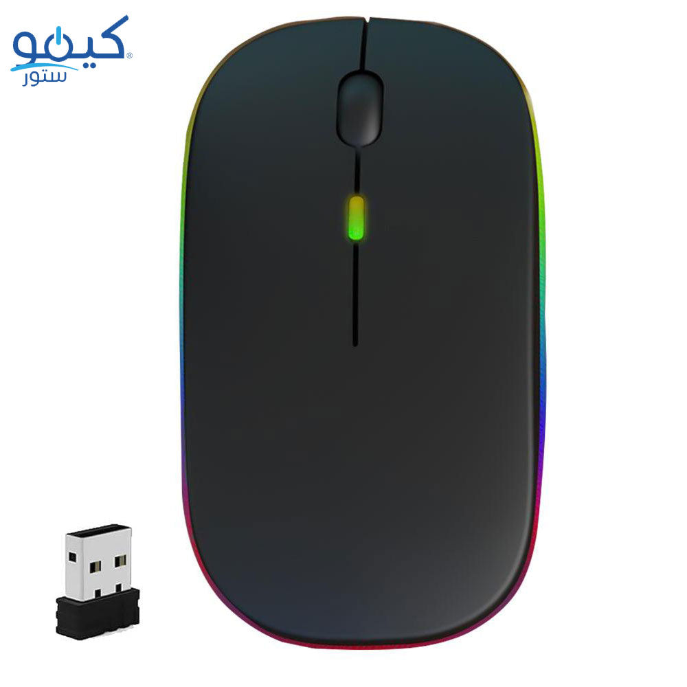 HP W10 Rechargeable Bluetooth Wireless Rainbow Mouse 1600Dpi (Copy)