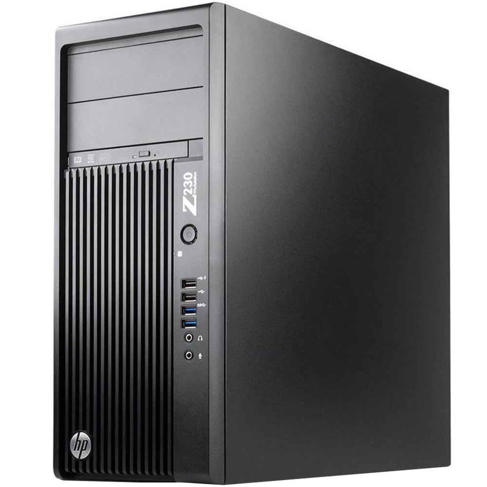 HP Z230 Tower Workstation (Intel Core i5-4570 - 8GB DDR3 - HDD 500GB - Intel HD Graphics - DVD RW) Original Used