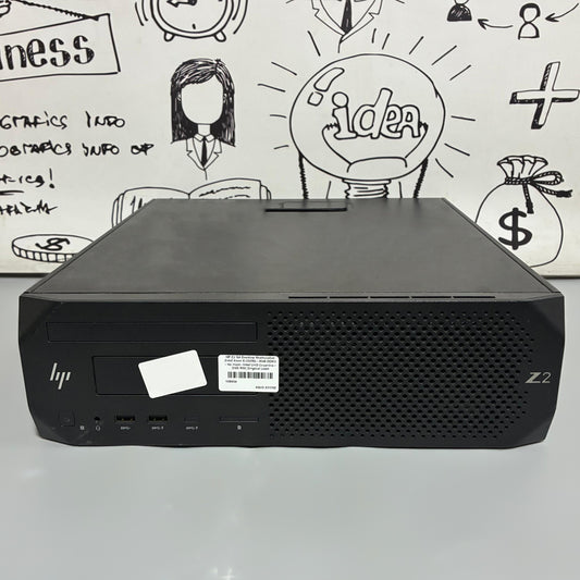 ورك ستيشن ديسك توب اتش بي Z2 G4 (إنتل كور i5-8500 - رام 8 جيجابايت DDR4 - بدون هارد - انتل UHD جرافيكس) استعمال خارج