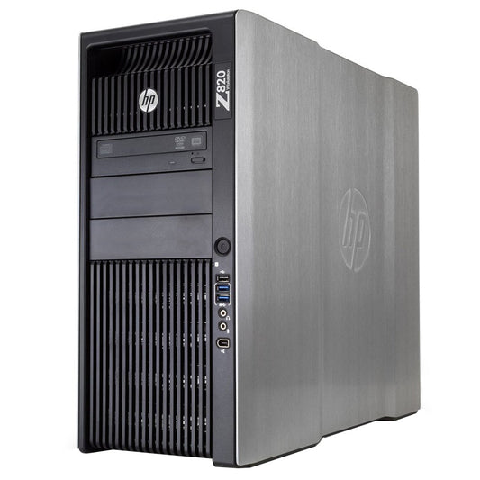 كمبيوتر تاور ورك ستيشن اتش بي Z820 (2x CPU انتل زيون E5-2620 - رام 8 جيجابايت DDR3 - بدون هارد - بدون كارت شاشه) استعمال خارج