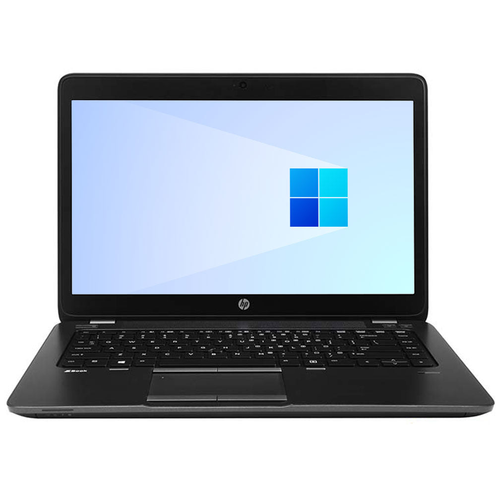 HP ZBook 14 Laptop (Intel Core i7-4600U - 8GB DDR3 - SSD 256GB - AMD FirePro M4100 1GB - 14.0 Inch HD - Cam) Original Used
