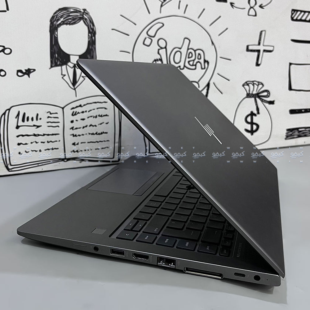 HP ZBook 14U G6 Laptop (Intel Core i7-8665U - 8GB DDR4 - M.2 256GB - AMD Radeon Pro WX 3200 4GB - 14.0 Inch FHD - Cam) Original Used