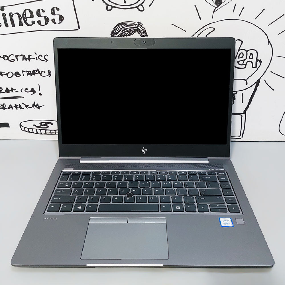 HP ZBook 14U G6 Laptop (Intel Core i5-8365U - 8GB DDR4 - M.2 256GB - Intel HD Graphics - 14.0 Inch FHD - Cam) Original Used