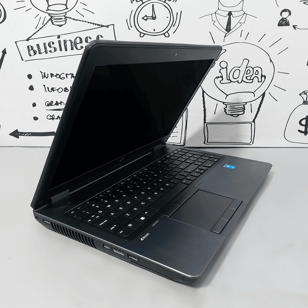 HP ZBook 15 G2 Laptop (Intel Core i7-4910MQ - 24GB DDR3 - SSD 500GB - Nvidia Quadro K2100M 2GB - 15.6 Inch FHD - Cam 