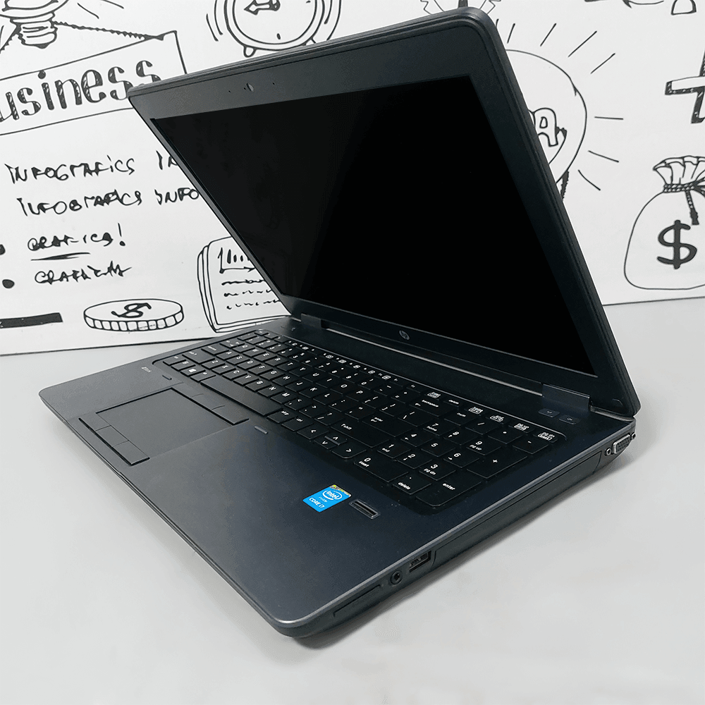 لاب توب اتش بي ZBook 15 G2 (انتل كور i7-4910MQ - رام 24 جيجابايت SDD 500GB - DDR3 - نفيديا 2 جيجابايت Quadro K2100M - شاشة 15.6 بوصة FHD - كاميرا - DVD RW) استعمال خارج