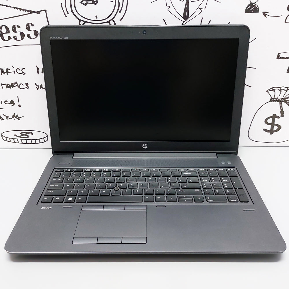 HP ZBook 15 G3 Mobile Workstation Laptop (Intel Core i7-6820HQ - 16GB DDR4 - M.2 256GB - Intel HD Graphics - 15.6 Inch FHD - Cam) Original Used