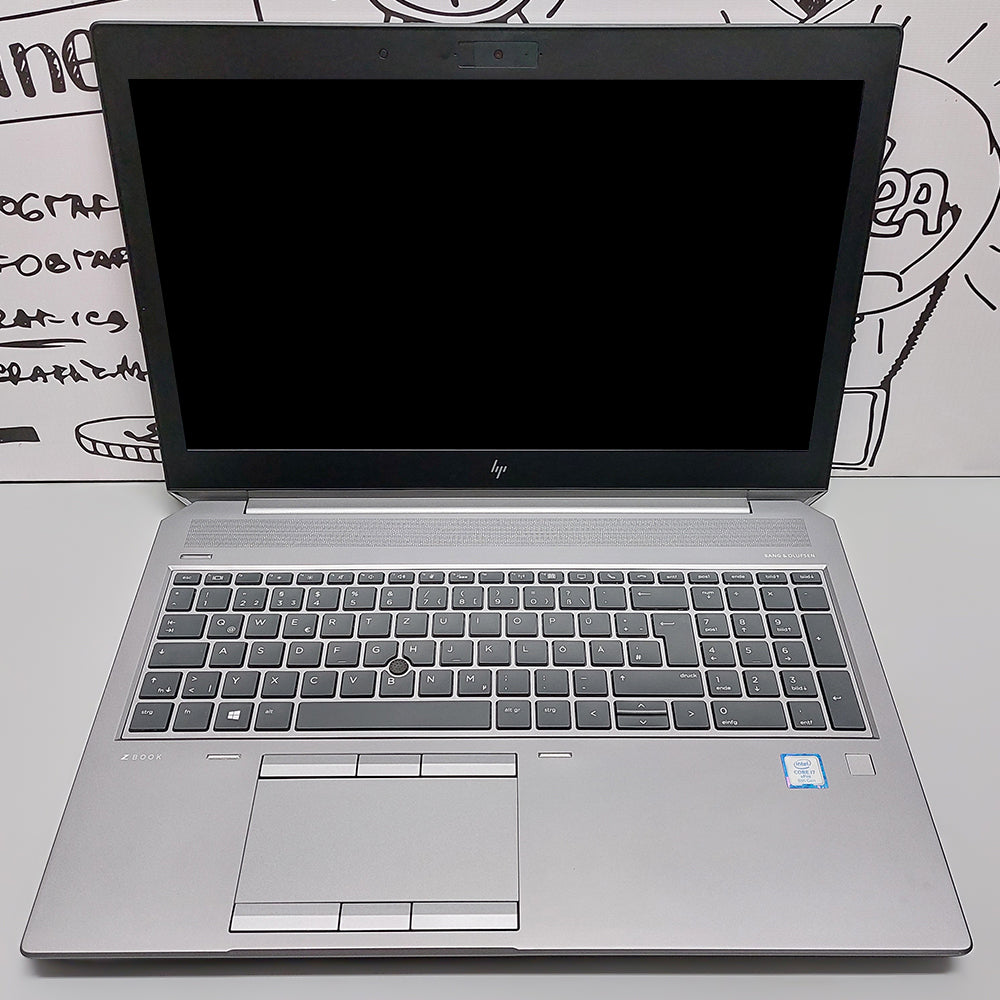 HP ZBook 15 G5 Mobile Workstation Laptop (Intel Core i7-8850H - 16GB DDR4 - M.2 512GB - Nvidia Quadro P2000 4GB - 15.6 Inch FHD - Cam) Original Used