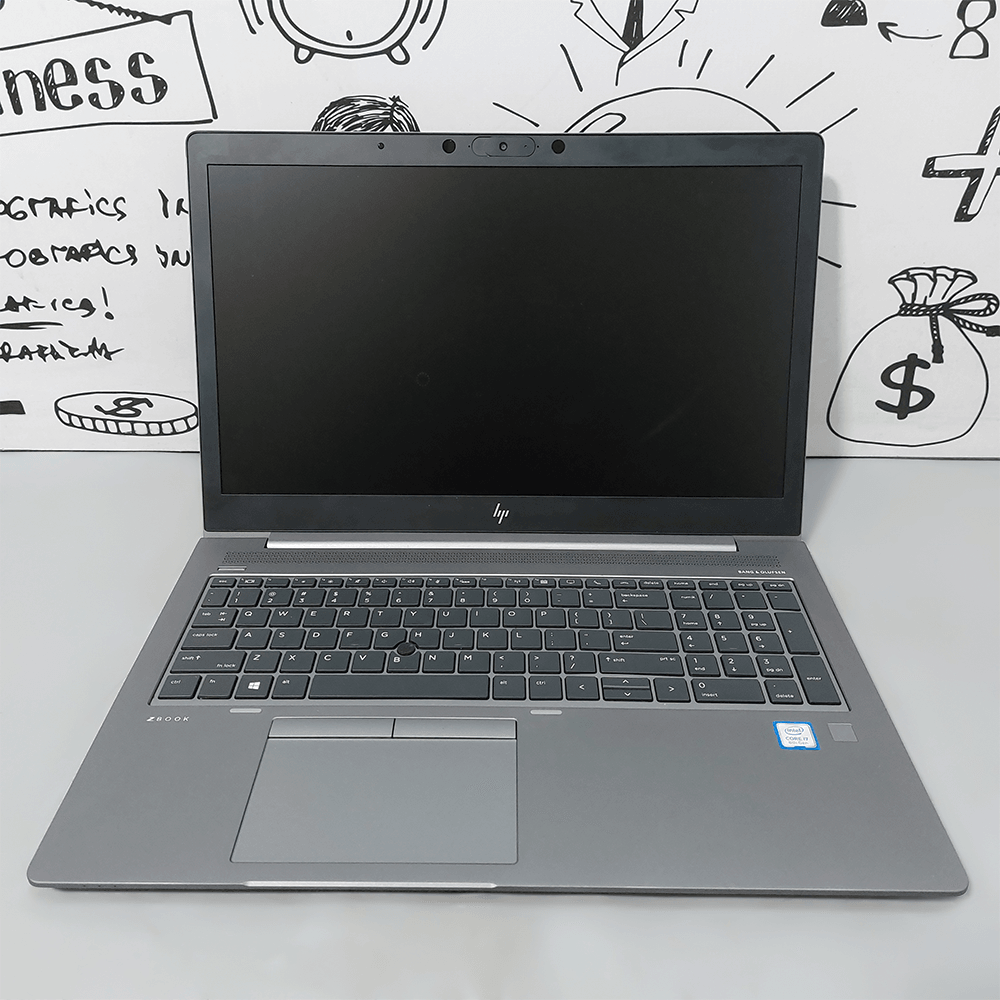 HP ZBook 15U G6 Laptop (Intel Core i7-8665U - 16GB DDR4 - M.2 512GB - AMD Radeon WX 3200 4GB - 15.6 Inch FHD - Cam) Original Used