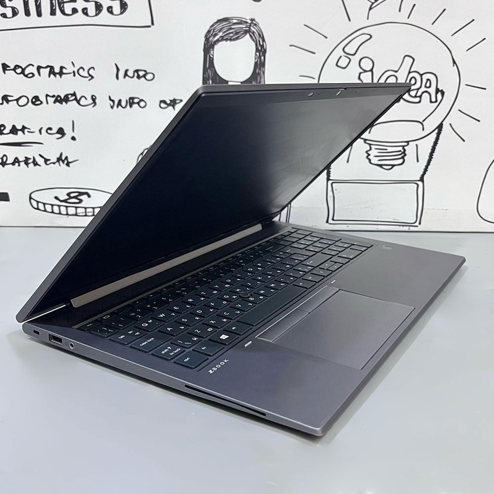 HP ZBook FireFly 15 G7 Mobile Workstation Laptop (Intel Core i7-10610U - 16GB DDR4 - M.2 512GB - Nvidia Quadro P520 4GB - 15.6 Inch FHD - Cam) Original Used
