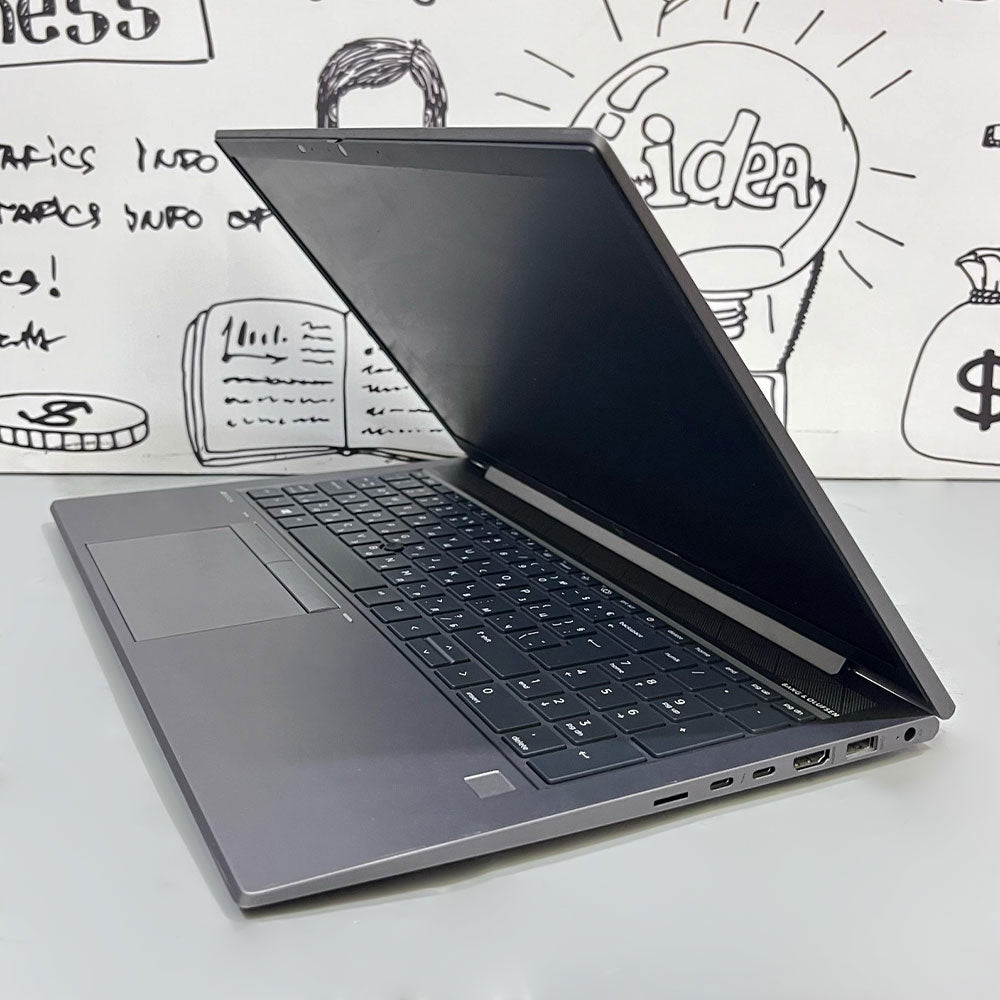 HP ZBook FireFly 15 G7 Mobile Workstation Laptop (Intel Core i7-10610U - 16GB DDR4 - M.2 512GB - Nvidia Quadro P520 4GB - 15.6 Inch FHD - Cam) Original Used
