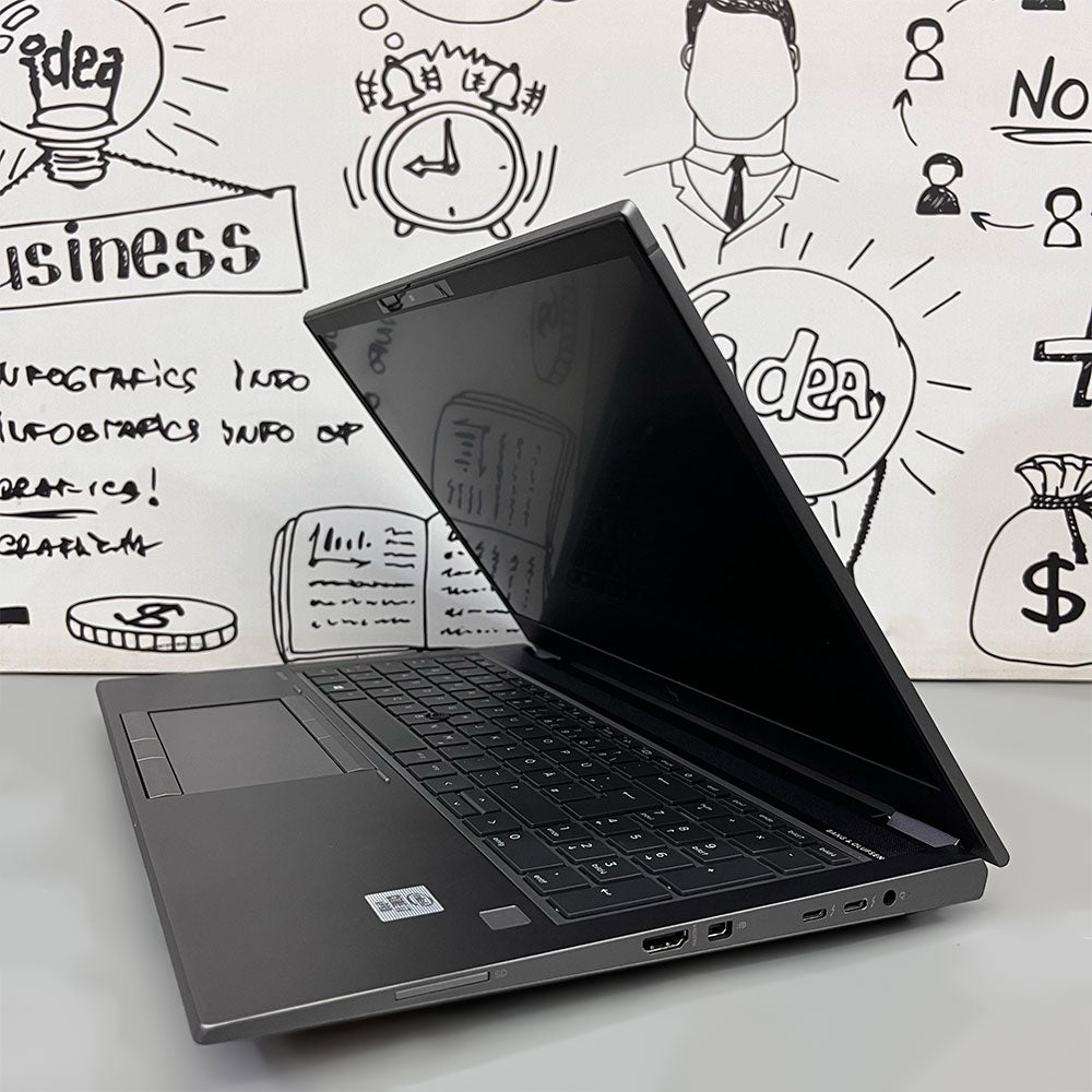 HP ZBook Fury 15 G7 Mobile Workstation Laptop (Intel Core i7-10850H - 32GB DDR4 - M.2 512GB - Nvidia Quadro T2000 With Max-Q 4GB - 15.6 Inch FHD - Cam) Original Used