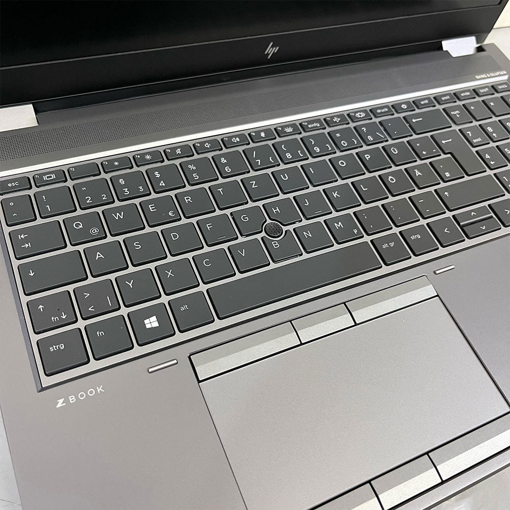 HP ZBook Fury 15 G8 Mobile Workstation Laptop (Intel Core i7-11850H - 16GB DDR4 - M.2 512GB - Nvidia RTX A2000 4GB - 15.6 Inch FHD - Cam) Original Used