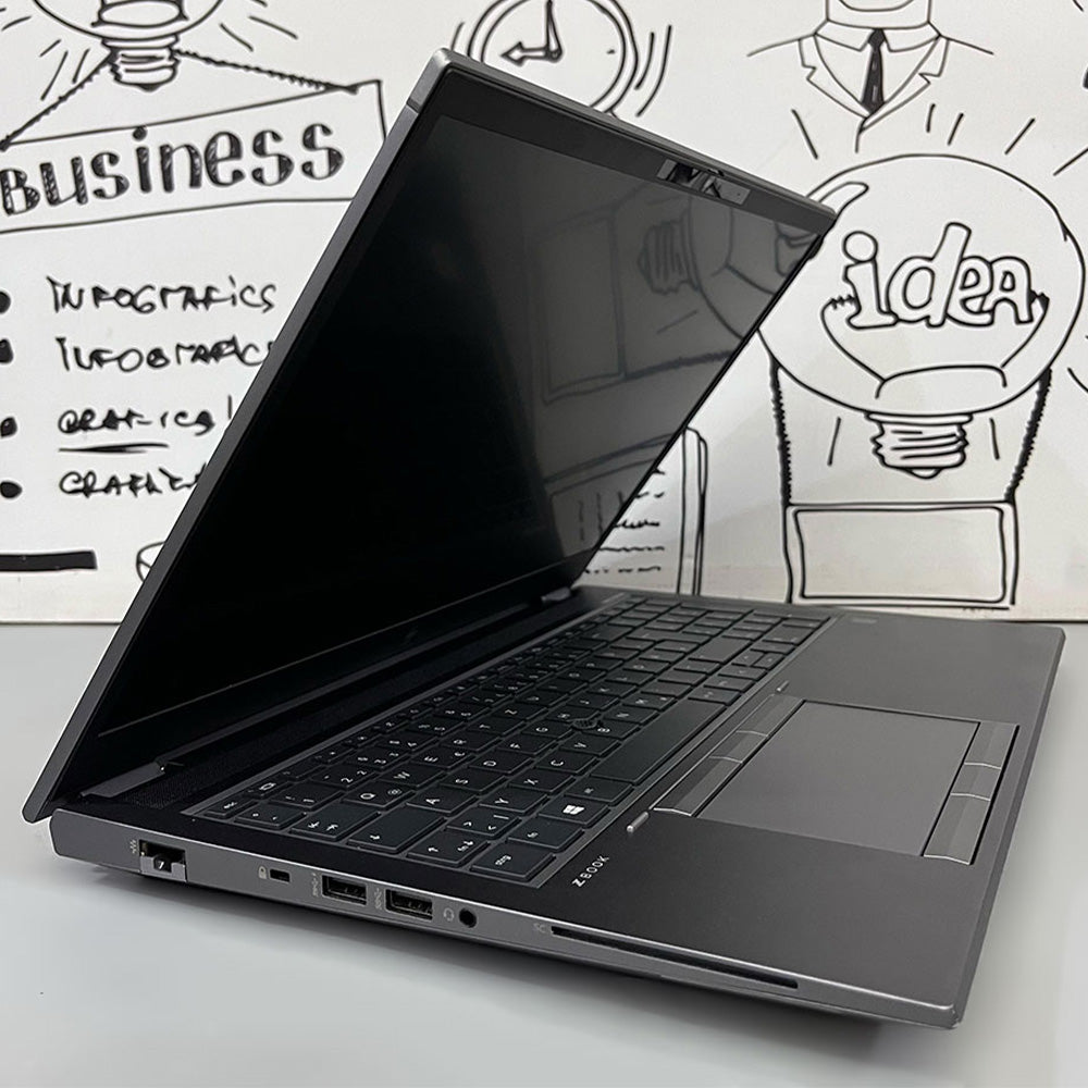 HP ZBook Fury 15 G8 Mobile Workstation Laptop (Intel Core i7-11850H - 32GB DDR4 - M.2 1TB - Nvidia RTX A2000 4GB - 15.6 Inch FHD - Cam) Original Used