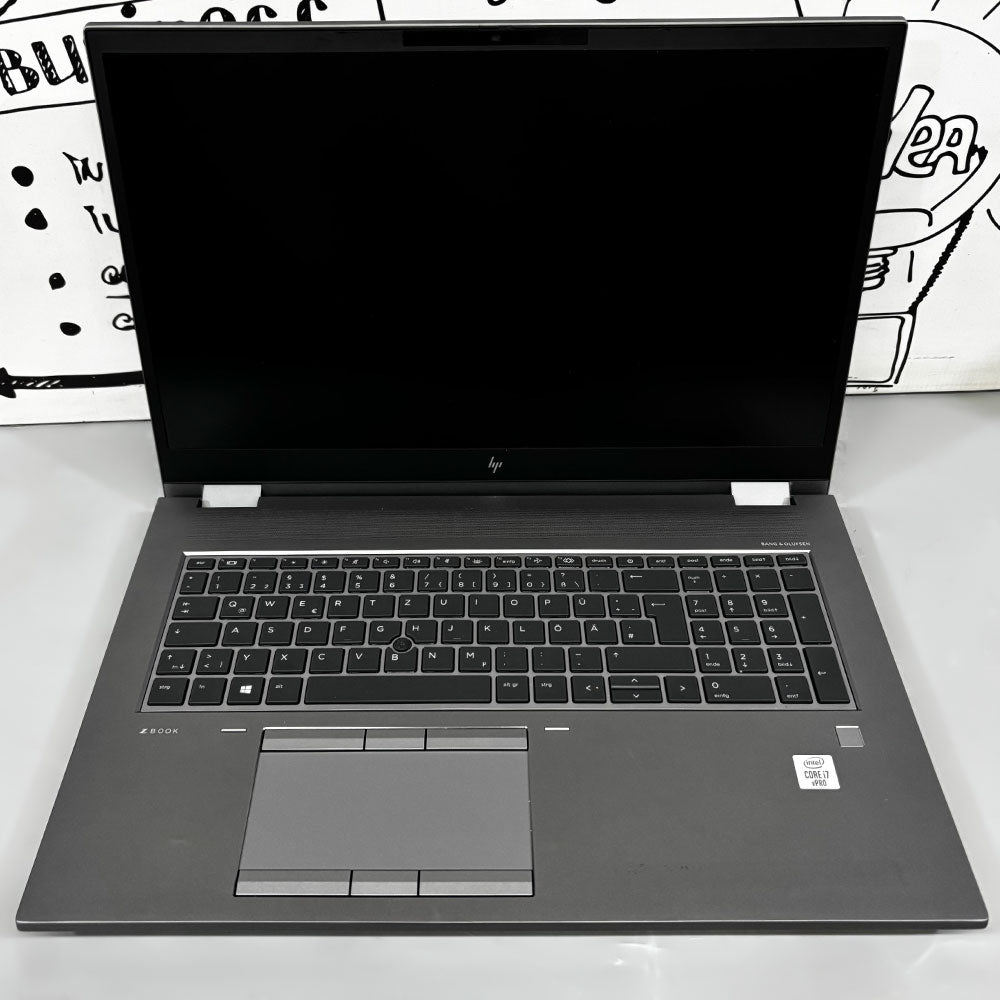 لاب توب اتش بى Fury 17 G7 موبيل ورك ستيشن (انتل كور i7-10850H - رام 32 جيجابايت DDR4 - هارد 512 جيجابايت M.2 - نفيديا كوادرو 4 جيجابايت RTX 3000 - شاشة 15.6 بوصة FHD - كاميرا)