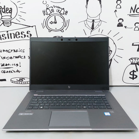 لاب توب اتش بي ZBook studio G5 (انتل زيون E-2186M - رام 16 جيجابايت M.2 512GB - DDR4 - نفيديا كوادرو 4 جيجابايت P1000 - شاشة 15.6 بوصة FHD IPS - كاميرا) استعمال خارج