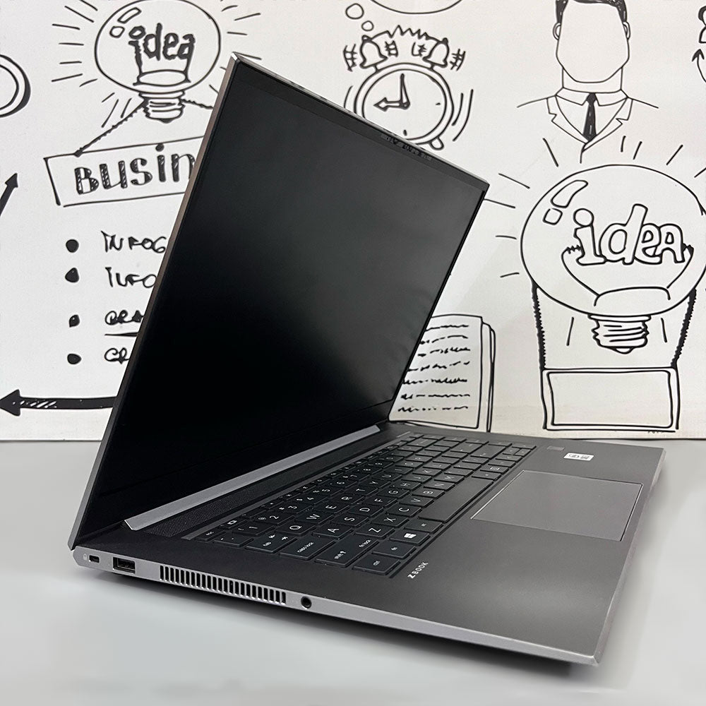 HP Zbook Studio G7 Mobile Workstation Laptop (Intel Core i7-10850H - 32GB DDR4 - M.2 512GB - Nvidia Quadro T1000 With Max-Q Design 4GB - 15.6 Inch FHD Touchscreen - Cam) Original Used