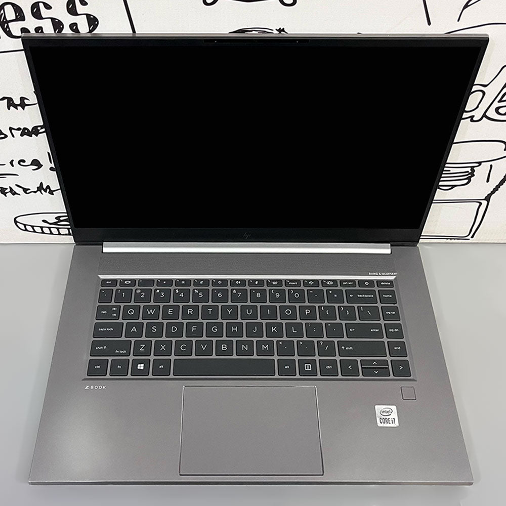 HP Zbook Studio G7 Mobile Workstation Laptop (Intel Core i7-10850H - 32GB DDR4 - M.2 512GB - Nvidia Quadro T1000 With Max-Q Design 4GB - 15.6 Inch FHD Touchscreen - Cam) Original Used