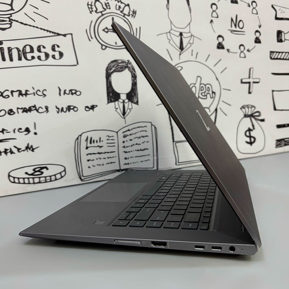 لاب توب اتش بى Zbook Studio G7 موبايل ورك ستيشن (انتل كور i9-10885H - رام 32 جيجابايت M.2 512GB - DDR4 - نفيديا كوادرو T2000 With Max-Q Design 4GB - شاشة 15.6 بوصة FHD - كاميرا) استعمال خارج