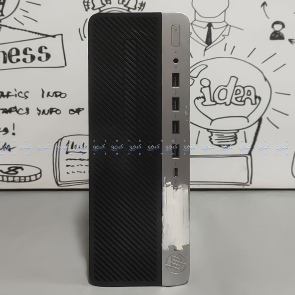 HP Elitedesk 705 G4 SFF Desktop PC (AMD Ryzen 3 PRO 2200GE - 4GB DDR4 - No Hard - AMD Radeon Vega 8 - DVD RW) Original Used