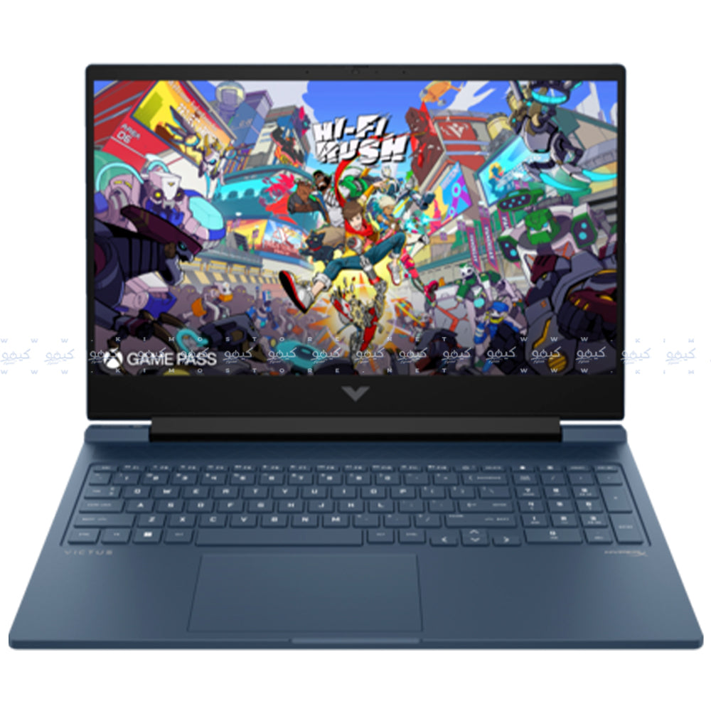 لاب توب اتش بى جيمنج Victus 16-R1052NE (إنتل كور i7-14700HX - رام 16 جيجابايت - هارد 1 تيرابايت M.2 NVMe - نفيديا 8 جيجابايت RTX 4070 - شاشة 16.1 بوصة 144 هرتز FHD IPS) - ازرق