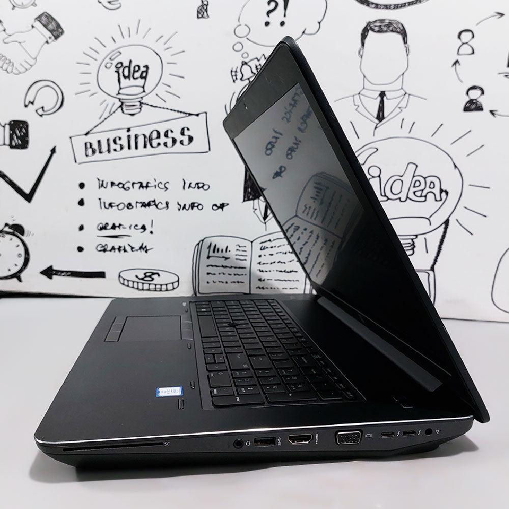 لاب توب اتش بي ZBook 17 G3 موبايل ورك ستيشن (إنتل كور I7-6700HQ - رام 16 جيجابايت M.2 128GB + HDD 500GB - DDR4 - نفيديا كوادرو 4 جيجابايت M3000M - شاشة 17.3 بوصة FHD - كاميرا ) استعمال خارج
