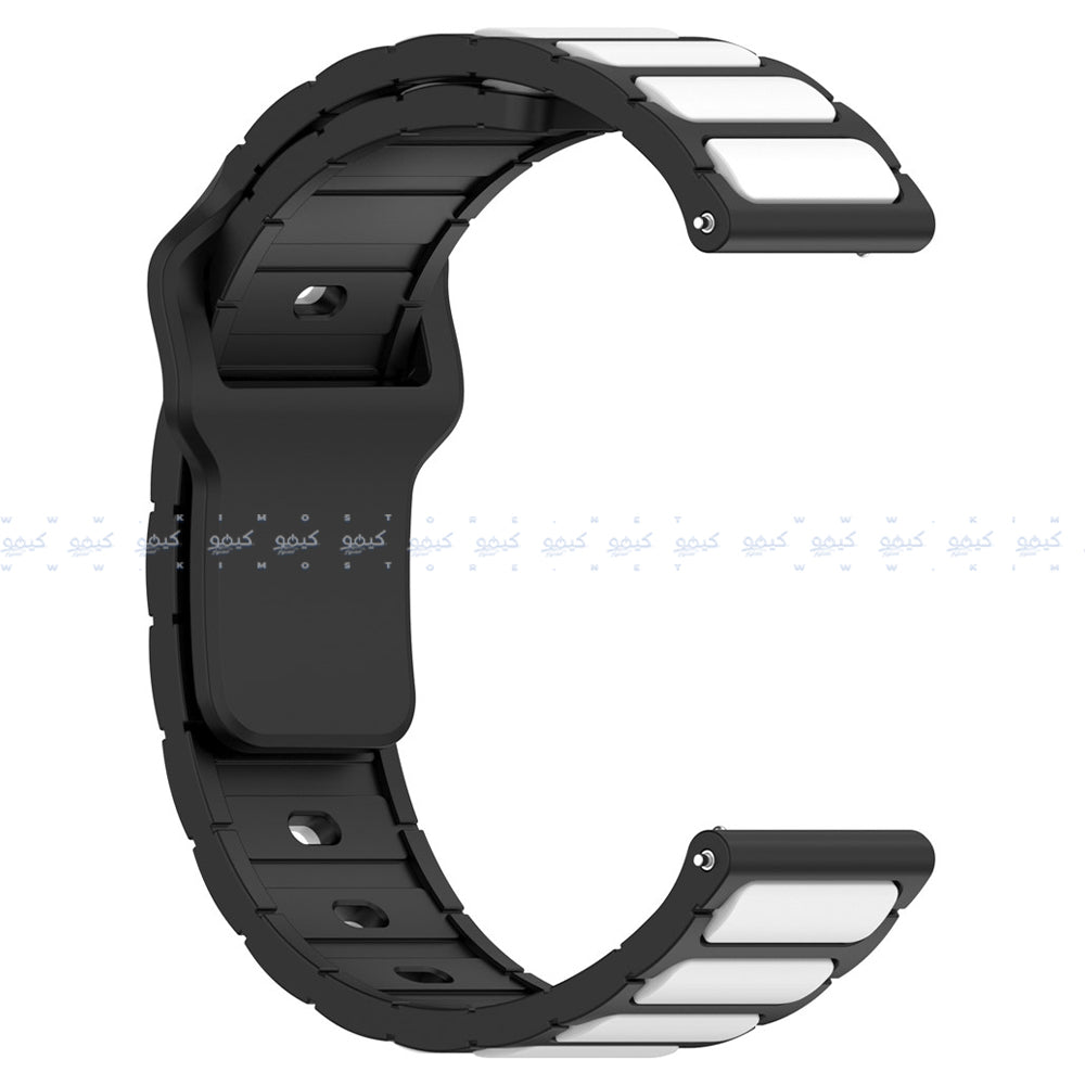 HQ Silicone Buckle 2.2mm Pin Silicone Watch Strap (22mm)