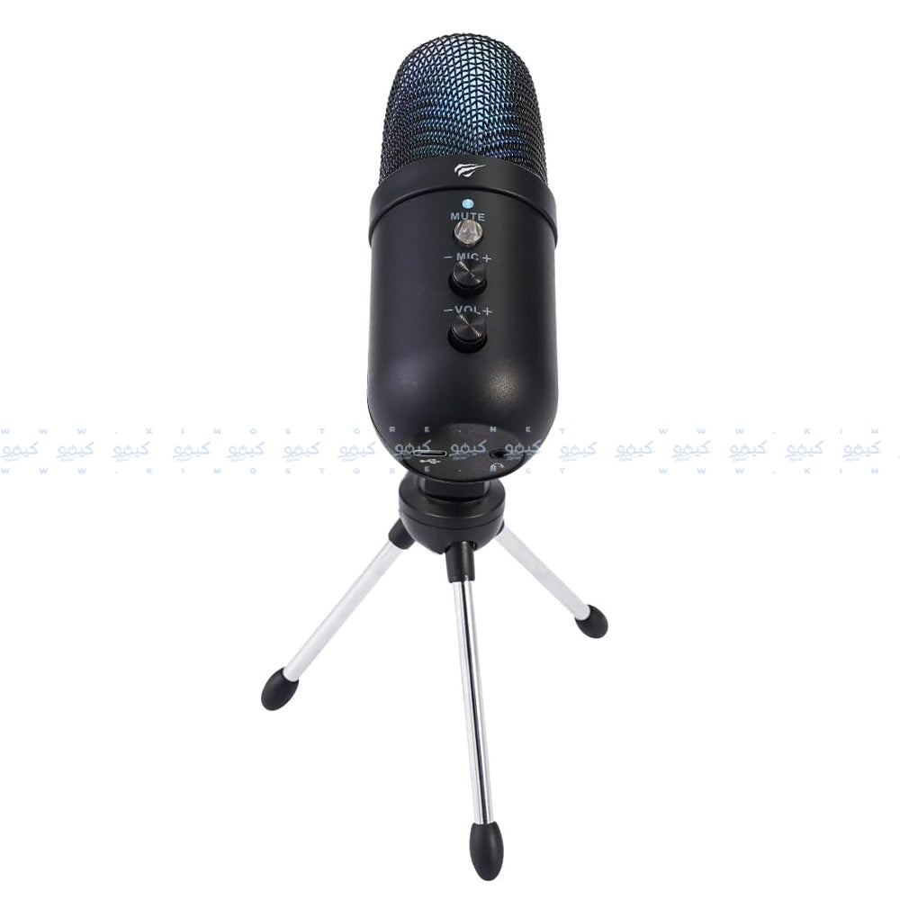 Havit Gamenote GK51 Wired RGB Gaming Microphone - Black