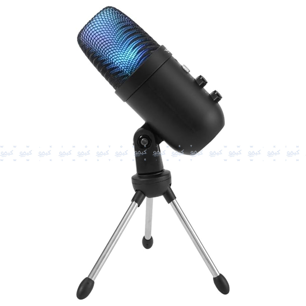 Havit Gamenote GK51 Wired RGB Gaming Microphone - Black