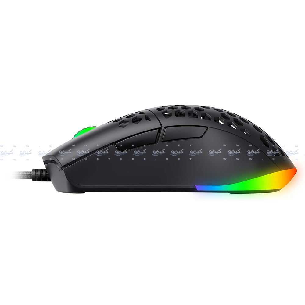 Havit Gamenote MS1036 Wired RGB Gaming Mouse 7200Dpi - Black