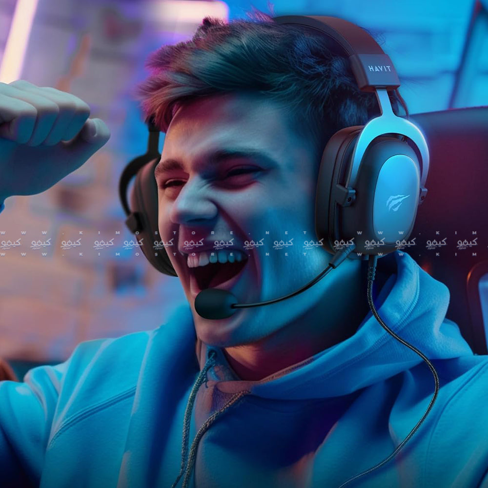 Havit H2002D Gaming Headset - Black x Ochre