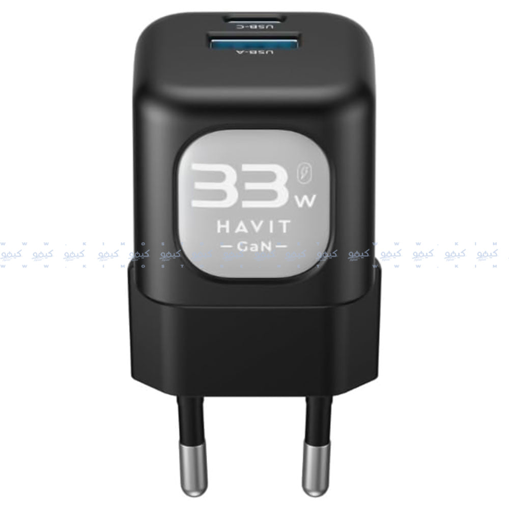 Havit UC230 GaN Wall Charger USB + Type-C 33W