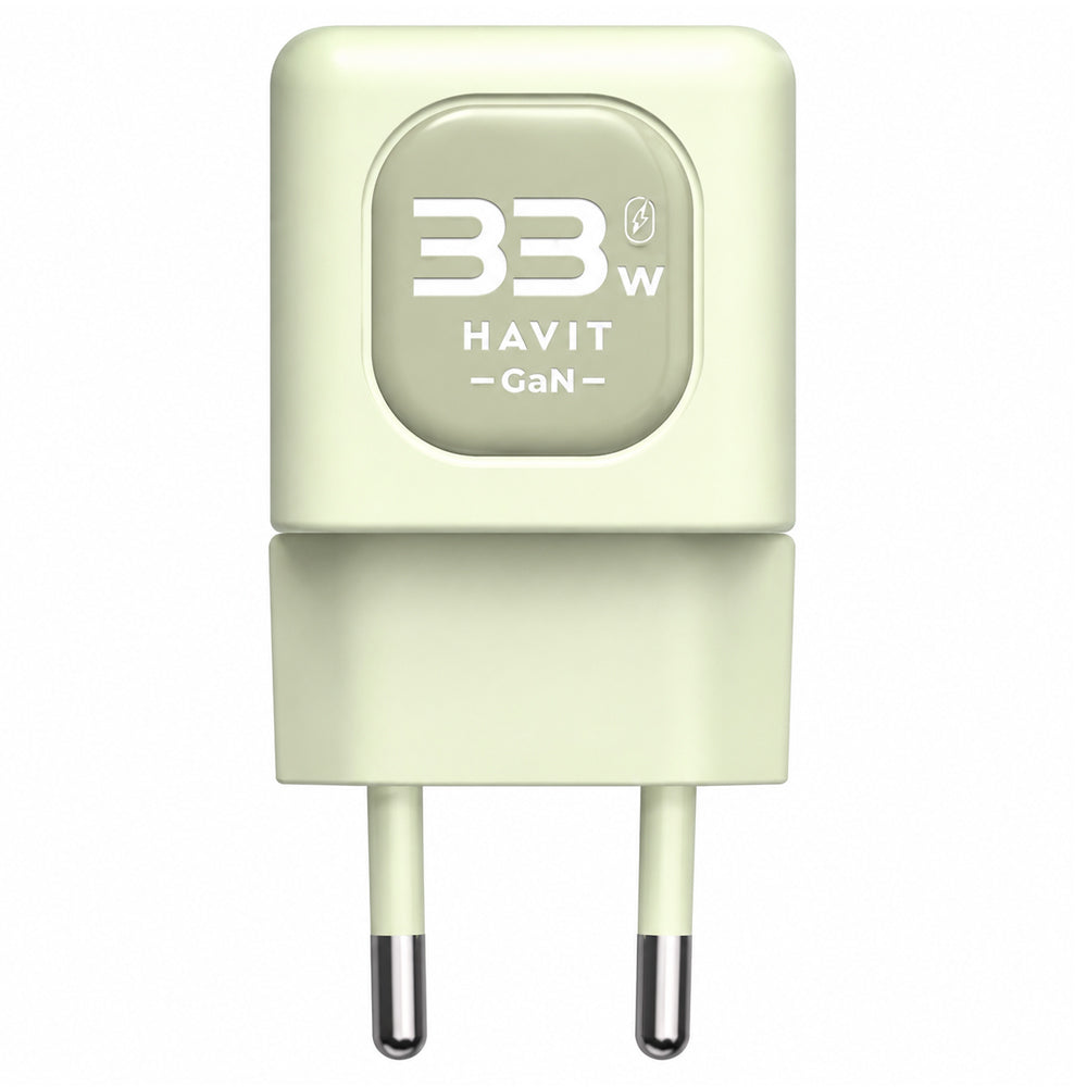Havit UC230 GaN Wall Charger USB + Type-C 33W Fast Charging