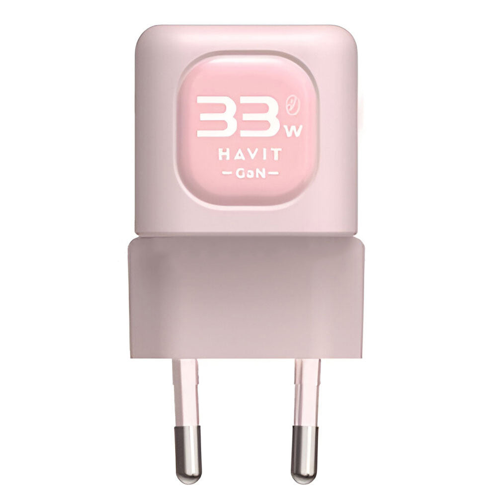 Havit UC230 GaN Wall Charger USB + Type-C 33W Fast Charging