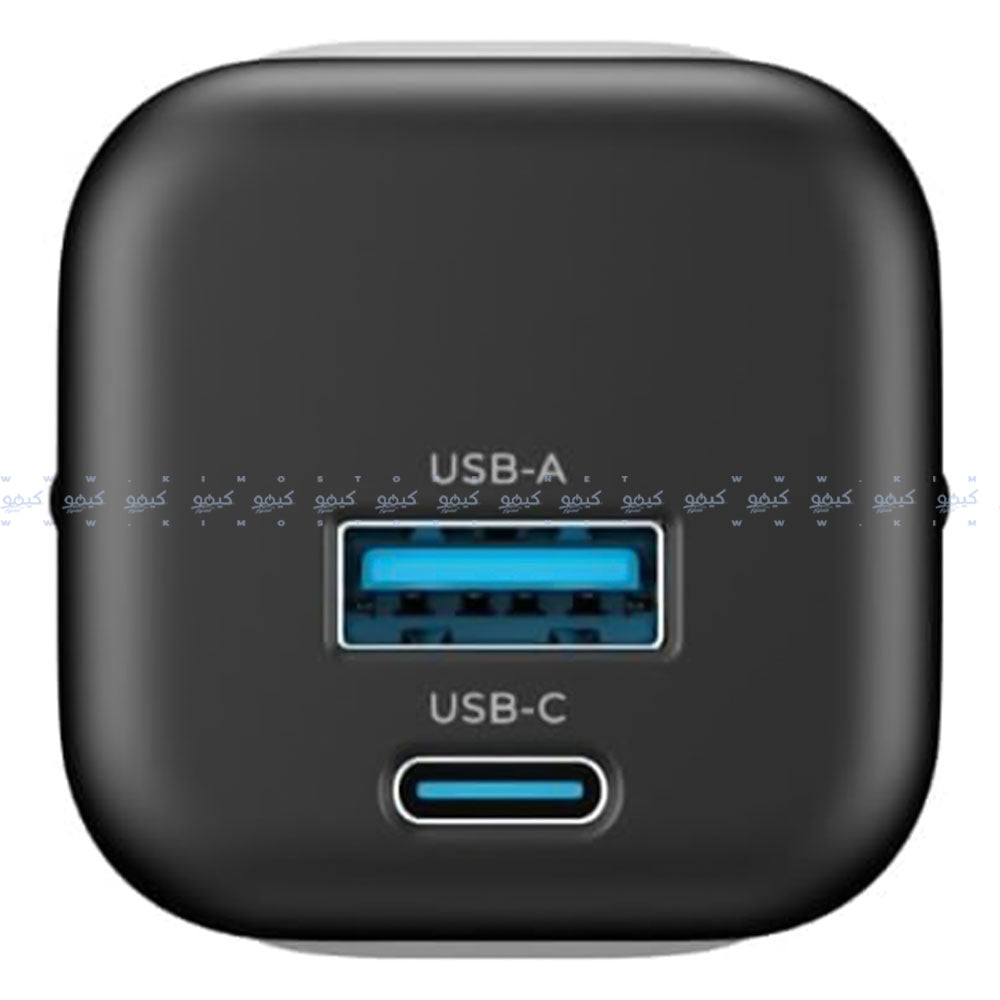 شاحن حائط هافيت يو اس بي + تايب سي UC230 