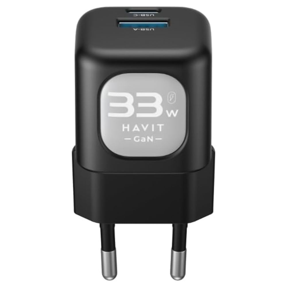 Havit UC230 Wall Charger USB + Type-C 33W Fast 