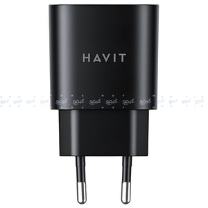 Havit UC25W Wall Charger PD Type-C 25W Fast Charger - Black