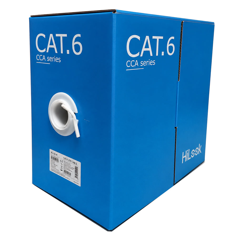 كابل نت وورك هاى لوك 305 متر NC-1LN6UU/CCA/M Cat6 UTP - أبيض