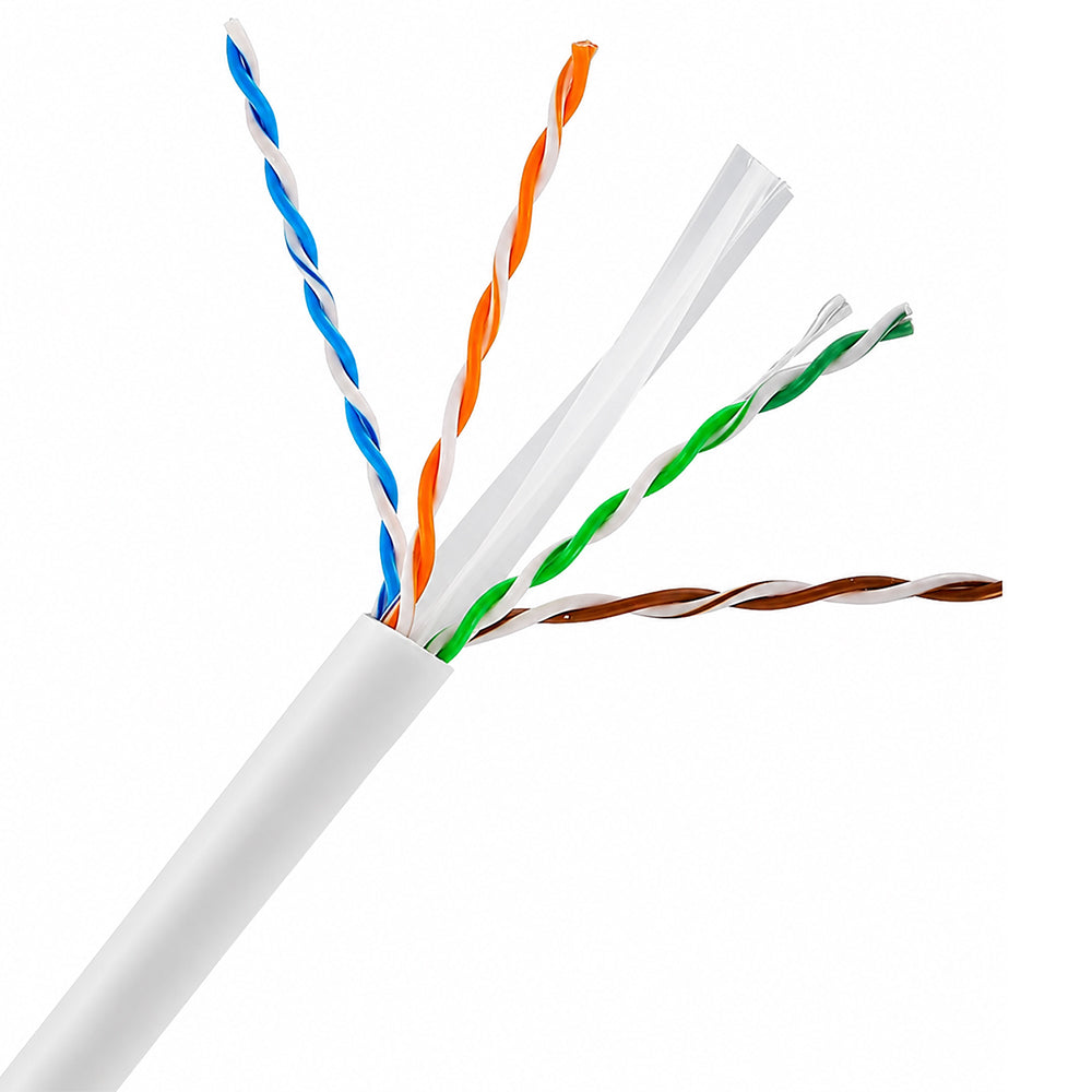 كابل نت وورك هاى لوك 305 متر NC-1LN6UU/CCA/M Cat6 UTP - أبيض