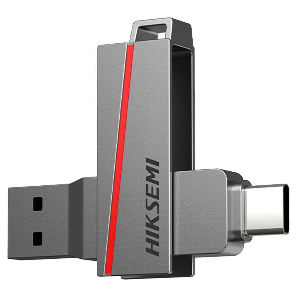 فلاش ميموري هيكسيمي 64 جيجابايت Dual Slim E307C TYPE-C & USB 3.2