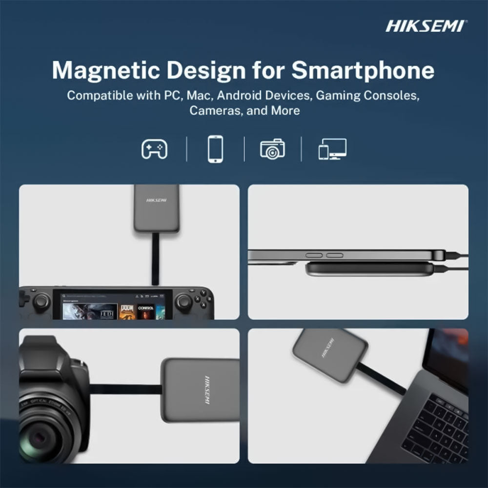 هارد درايف SSD خارجي متنقل مغناطيسي هيكسيمي 2 تيرابايت Elite9