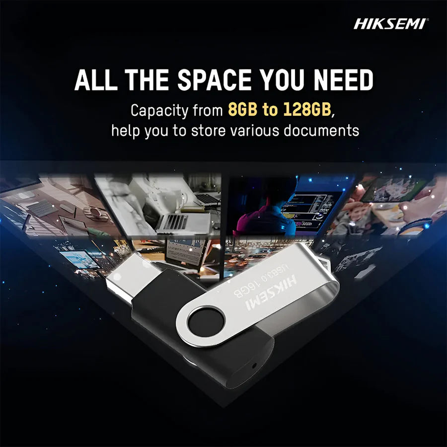 Hiksemi Rotary M200S 8GB USB 2.0 Flash Memory