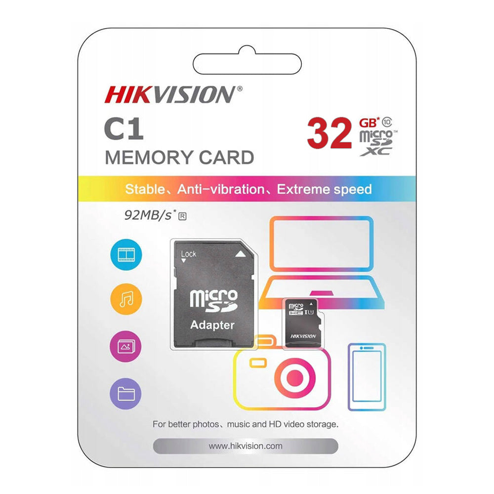 Hikvision C1 32GB Micro SD Memory Card