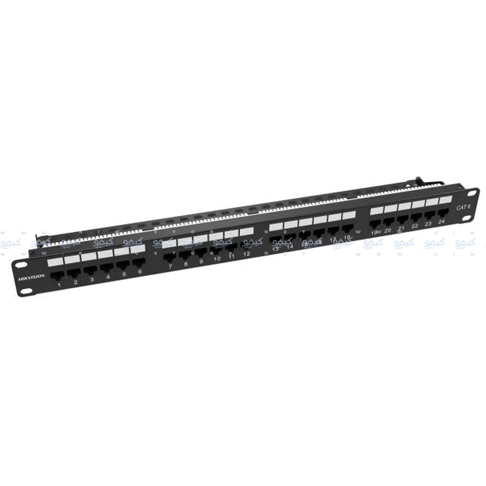 Hikvision DS-1CP6U24-1U Loaded Patch Panel Cat6