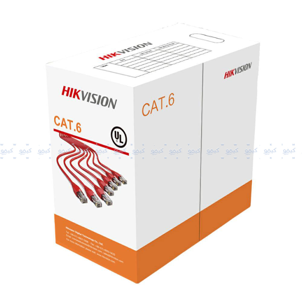 Hikvision DS-1LN6-UU Network Cable 305m Cat6 UTP