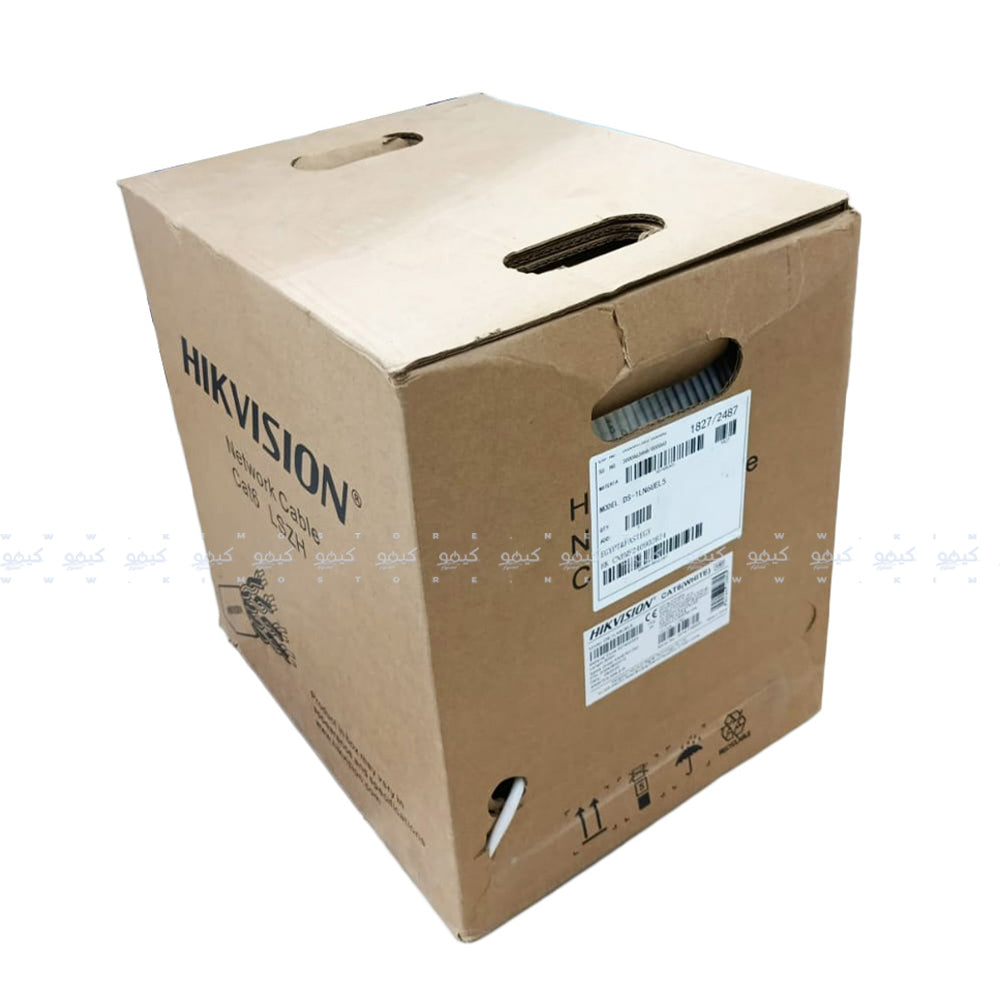 Hikvision DS-1LN6UEL5 Network Cable 305m Cat6 UTP - White